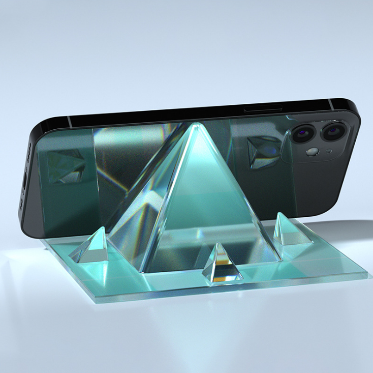 MAD Pyramid Phone Stand Resin Mold #122