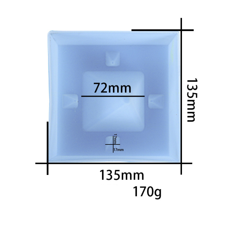 MAD Pyramid Phone Stand Resin Mold #122