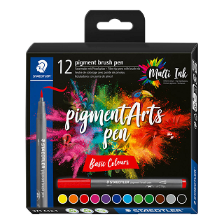 Staedtler Pigment Arts Brush Pen Sets