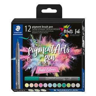 Staedtler Pigment Arts Brush Pen Sets