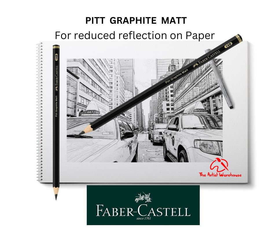 Faber-Castell Pitt Graphite Matt 11pc Tin