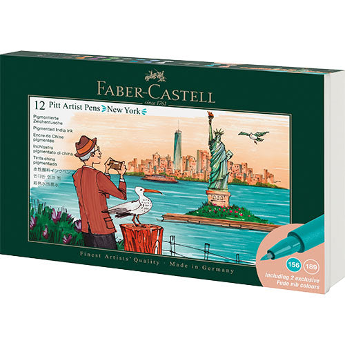Faber- Castell Pitt Artist Pen Set New York