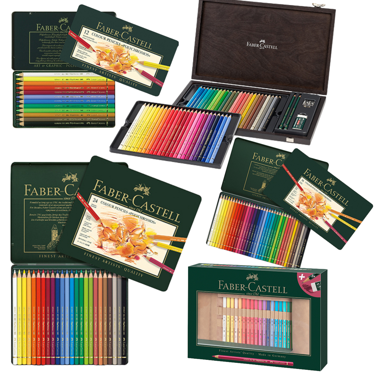Faber-Castell Polychromos Pencil Sets