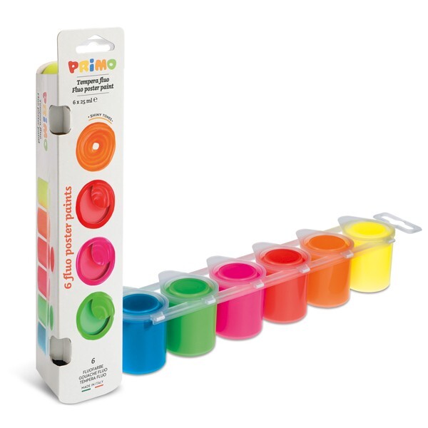 Primo Fluoro Poster Paint Set