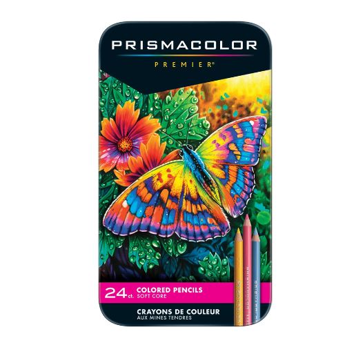 Prismacolor Premier Coloured Pencils Tin Set 12 "Botanical Garden"