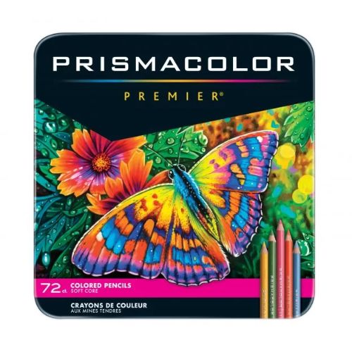 Prismacolor Premier Coloured Pencils Tin Set 12 "Botanical Garden"