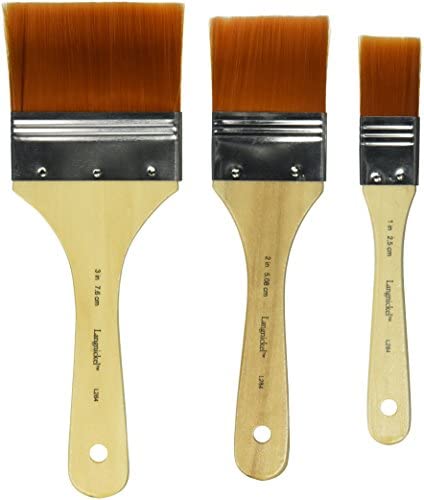 Gold Taklon Large Area Brushes