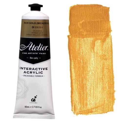 Atelier Interactive Acrylic Paints 80ml Tubes