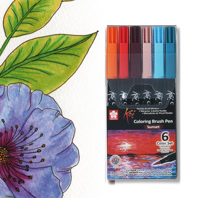 Sakura Koi Brush Marker Sets