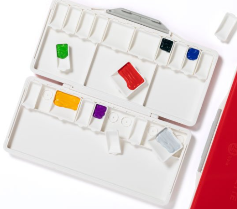 Holbein Watercolour Palette with Removable Pans