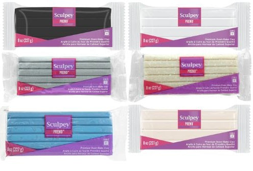 Sculpey Premo 8oz/227gm Bars