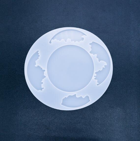 MAD Sea Wave Round Coaster Mold #103