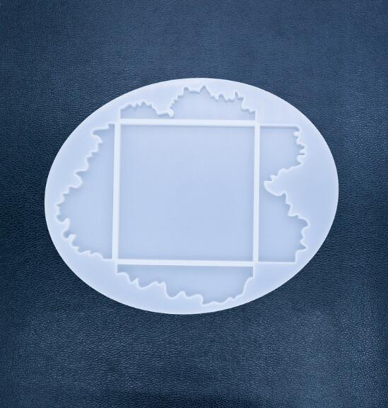 MAD Sea Wave Square Coaster Mold #102