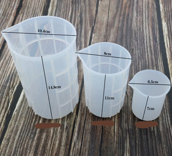 MAD Silicone Measuring Cups for Resin 3pcs #031