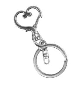 Gold & Silver Keyrings