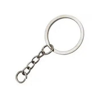 Gold & Silver Keyrings