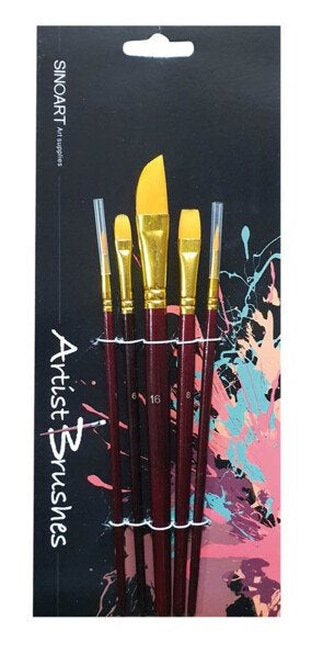 Short Handle Brush Set