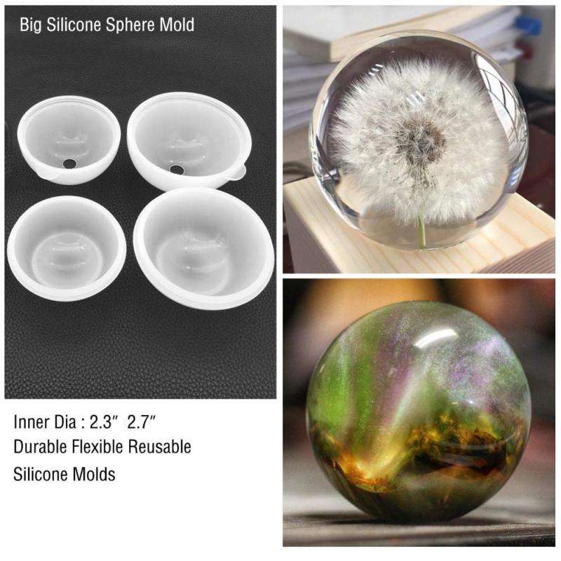 MAD Sphere Resin Mold 5PCS #047