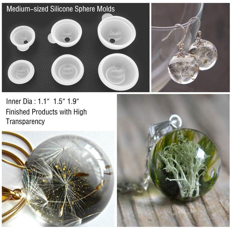 MAD Sphere Resin Mold 5PCS #047