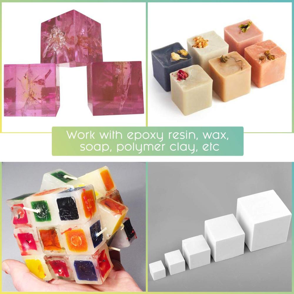 MAD Square Resin Silicone Mold #024