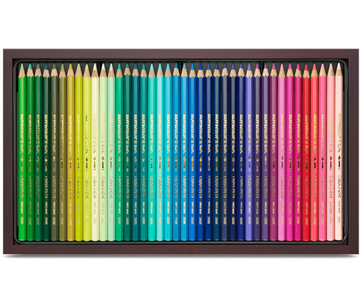 Caran d'Ache Supracolor Aquarelle Set of 80 Wooden Box