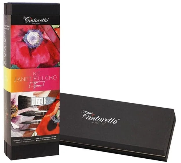 Tintoretto Floral Watercolour Brush Set Of 4 – Janet Pulcho