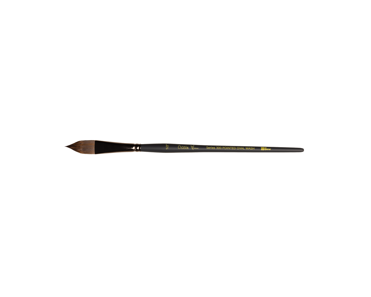 Art Spectrum Casin Vegan Brushes - 300 Pointed Oval Wash