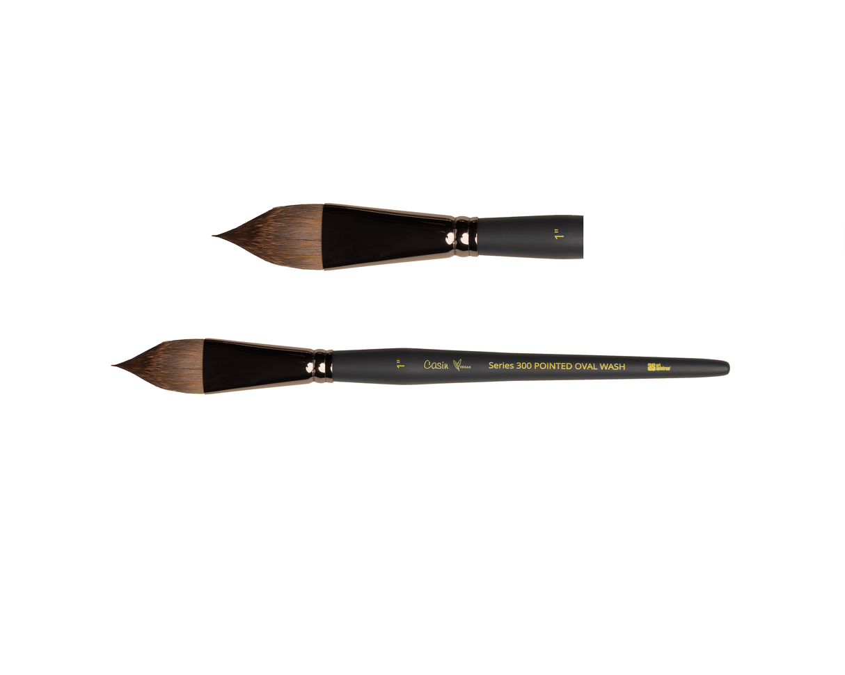 Art Spectrum Casin Vegan Brushes - 300 Pointed Oval Wash