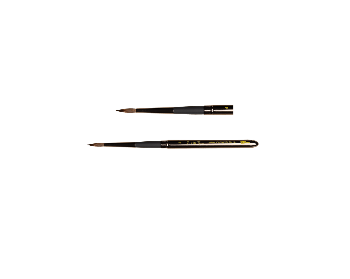 Art Spectrum Casin Vegan Brushes - 300 Travel Brush Round