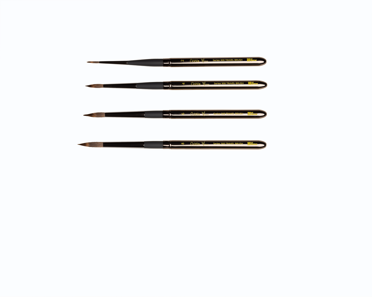 Art Spectrum Casin Vegan Brushes - 300 Travel Brush Round