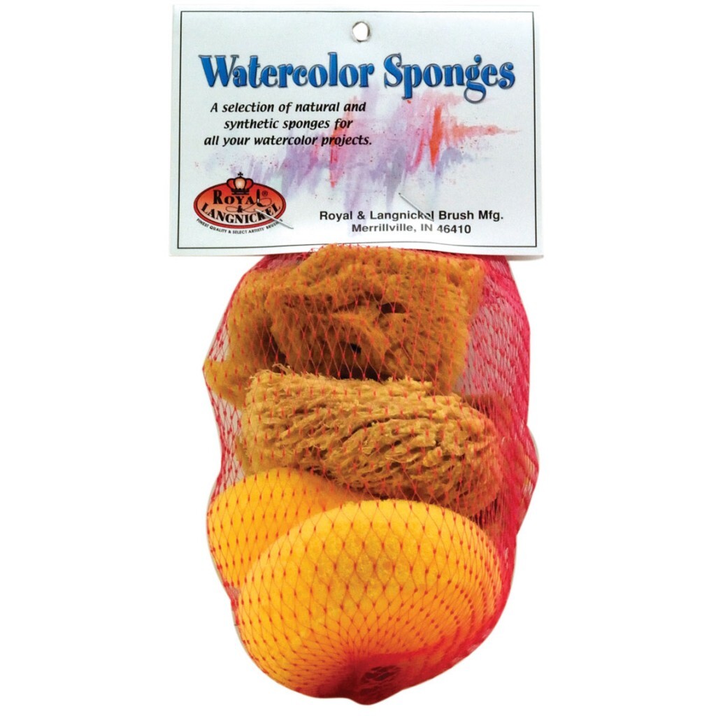 Royal & Langnickel Artist Ocean & Synthetic Sponge Pack