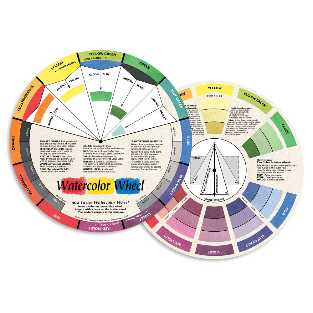 Watercolor Wheel