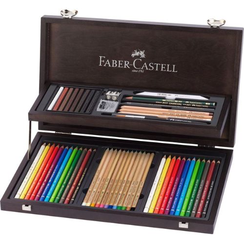 Faber-Castell Art & Graphic Compendium Wooden Boxset