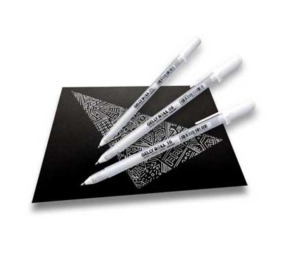 Sakura Gelly Roll Pens - Opaque White