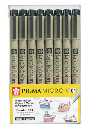 Sakura Pigma Micron Pens