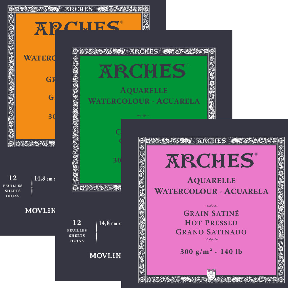 Arches 100% Cotton Watercolour Pads