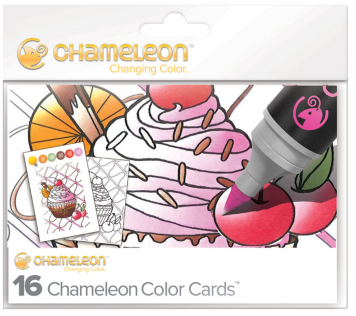 Chameleon Colour Cards 300gsm Various Designs 10 x 15cm