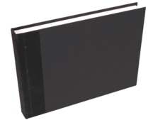 Clairefontaine Travel Sketch Book 180gsm 60 sheets A5 Black Cover