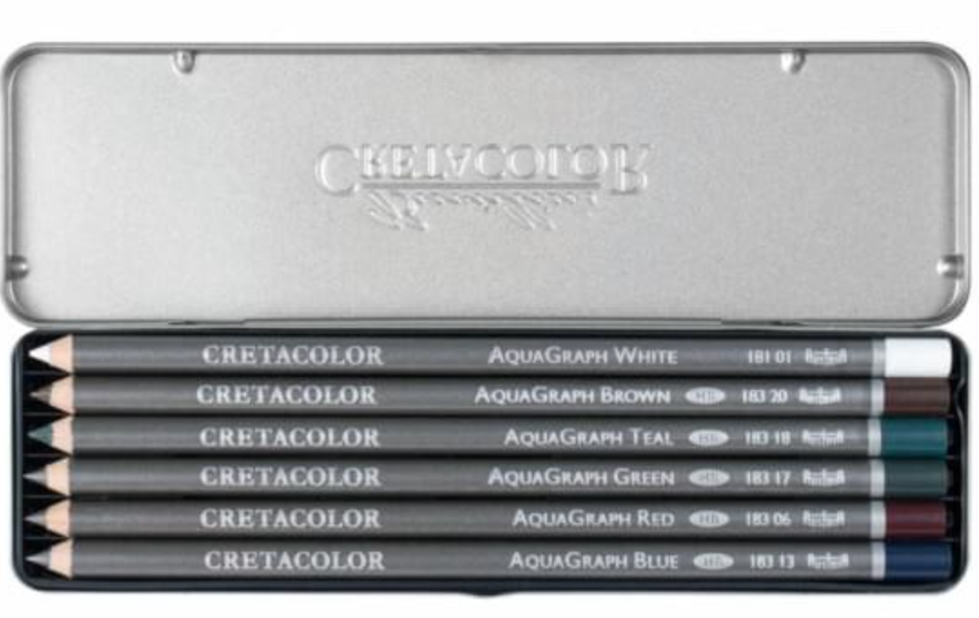 Cretacolor AquaGraph Colors Pocket Set 6 pce