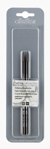 Cretacolor Monolith Graphite Pencil Pack – 4B & 6B for Shading & Sketching