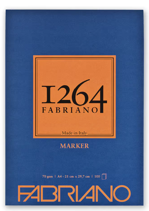Fabriano 1264 Marker Pad 70gsm A3 100 Sheets