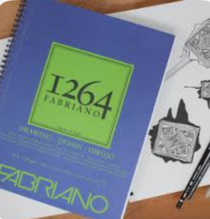 Fabriano 1264 Spiral Drawing Pad 180gsm