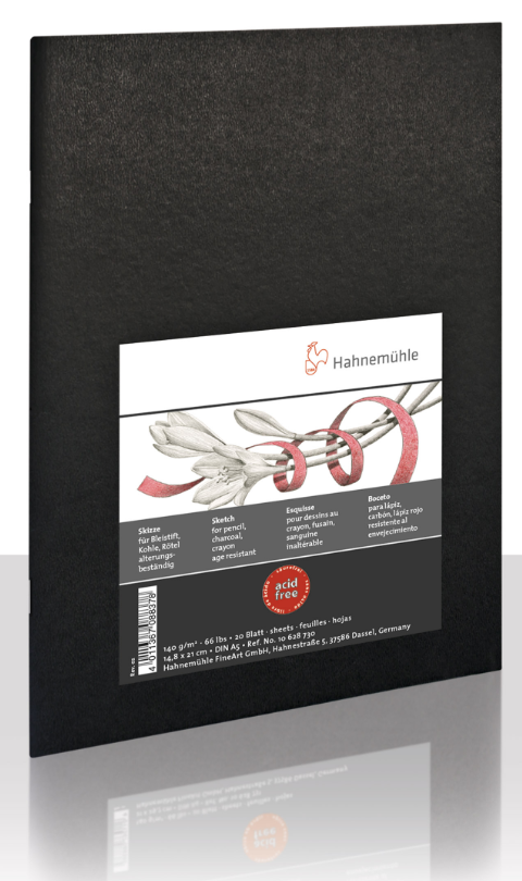 Hahnemuhle Sketch Booklet - A5 14.8 x 21 cm - 160gsm