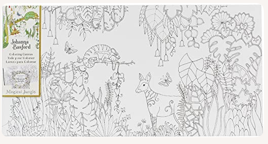 Johanna Basford Colouring Canvas