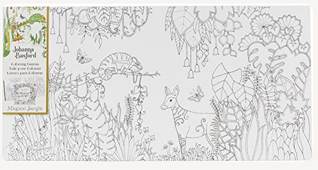 Johanna Basford Colouring Canvas