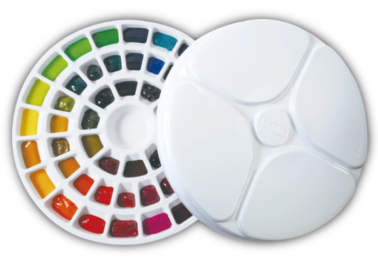 Mijello Colour Wheel Palette MWP-2050