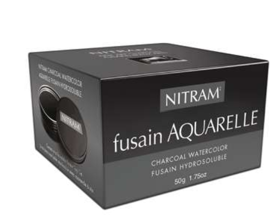 Nitram Fusain Aquarelle Fine Art Charcoal - Charcoal Watercolor