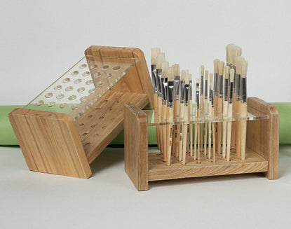 24 Hole Brush Holder