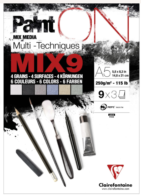 Clairefontaine Paint On Mix Media MIX 9