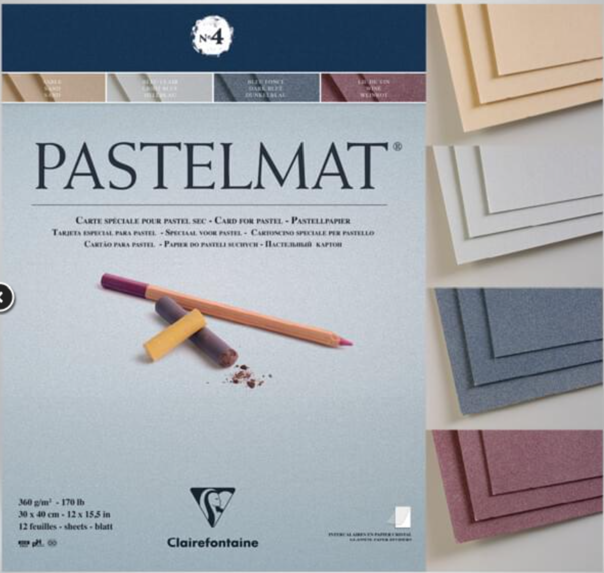 Clairefontaine Pastelmat Pads